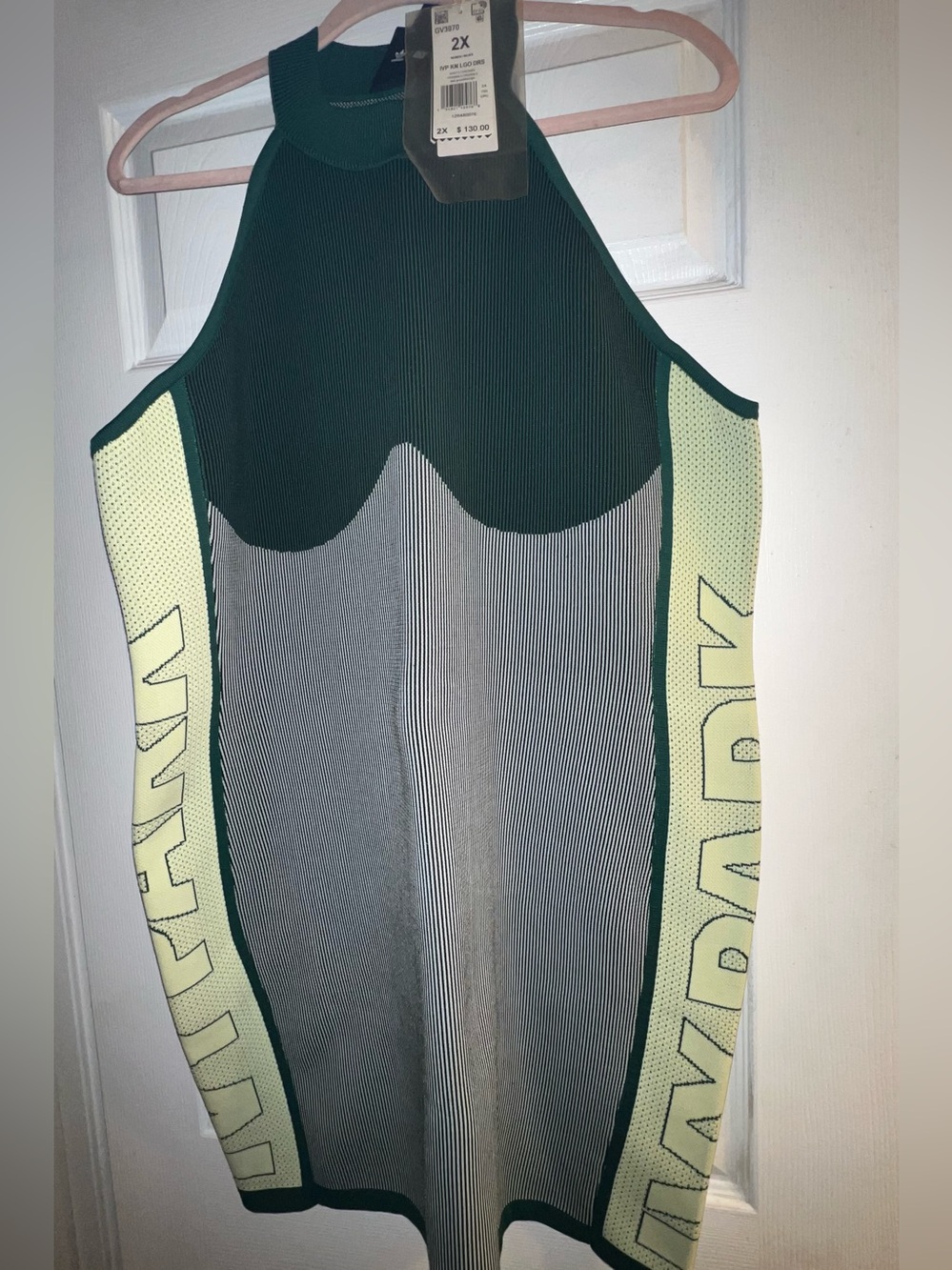 Ivy Park x adidas Knit Logo Midi Dress 2X NWT RARE Discontinued Beyoncé